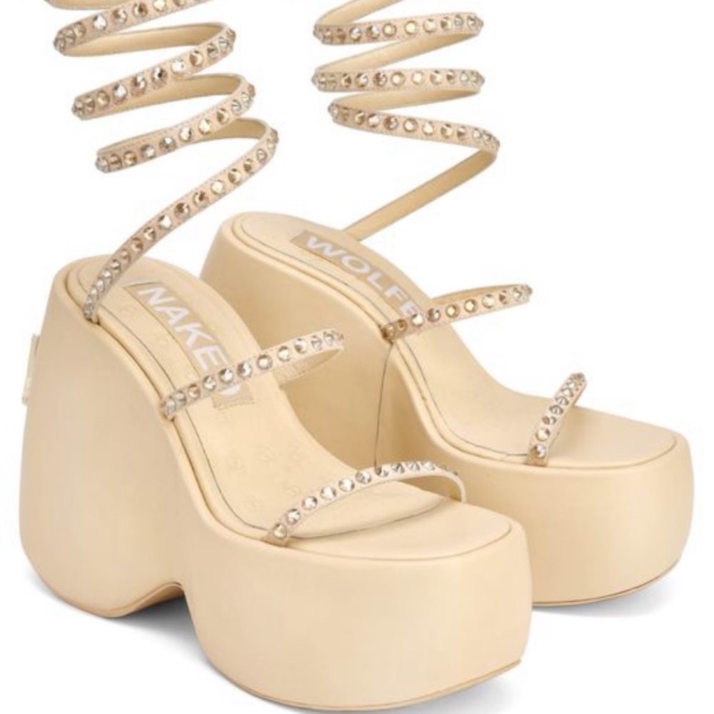 Naked Wolfe | Shoes | Soldnaked Wolfe Platform Sandal | Poshmark